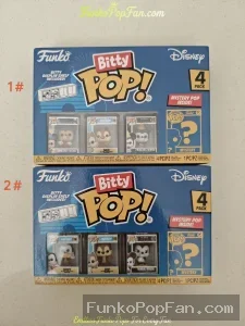 Bundle Funko Disney Bitty Pop! Bundle X 2 Disney 4-Pack Sorcerer Mickey Chase F Goofy Chip Minnie Mouse and Mystery #1-4 Mystery Pack 4 Pack Vinyl Figure Bobblehead Vaulted Collectible With Protector Funko Pop Figure