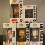 Bundle Funko Pop Disney Hercules #1329 Hercules / #380 Phil / Baby Hercules #382 / Baby Pegasus #383 - Funko Pop Figure