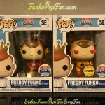 Freddy Funko as DC The Flash Chase + Normal Fun on the Run Exclusive Vinyl Figure Bobblehead Vaulted Collectible With Protector Funko Pop Figure