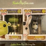 Bundle Funko Pop! Movies Shrek #278 Shrek / Donkey #279 Vinyl Figure Bobblehead Vaulted Collectible With Protector Funko Pop Figure