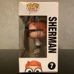 Funko Pop Animation Mr. Peabody & Sherman #7 Sherman Vinyl Figure Bobblehead Vaulted Collectible Wit - Funko Pop Figure