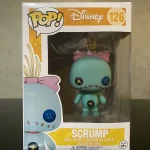 Disney Lilo & Stitch #126 Scrump Vinyl Figure Bobblehead Vaulted Collectible With Protector Funko Pop Figure