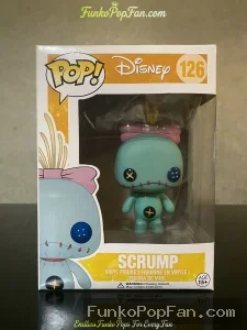 Disney Lilo & Stitch #126 Scrump Vinyl Figure Bobblehead Vaulted Collectible With Protector Funko Pop Figure