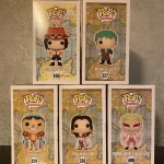 Bundle Funko Pop! One Piece Portgas D. Ace #327 / Roronoa Zoro #329 / Franky #330 / Boa Hancock #400 - Funko Pop Figure