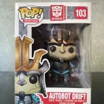 Movies Transformers: The Last Knight Autobot Drift #103 (Variant) Vinyl Figure Bobblehead Vaulted Collectible With Protector Funko Pop Figure
