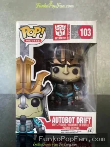 Movies Transformers: The Last Knight Autobot Drift #103 (Variant) Vinyl Figure Bobblehead Vaulted Collectible With Protector Funko Pop Figure