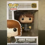 Television Outlander #251 Jamie Fraser Vinyl Figure Bobblehead Vaulted Collectible With Protector Funko Pop Figure