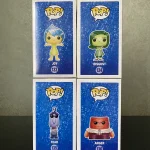 Bundle Funko Pop Inside Out #132 Joy / #134 Disgust / #135 Fear / #136 Anger Vinyl Figure Bobblehead - Funko Pop Figure