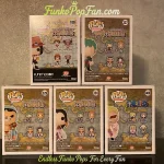 Bundle Funko Pop! One Piece Portgas D. Ace #327 / Roronoa Zoro #329 / Franky #330 / Boa Hancock #400 - Funko Pop Figure