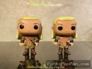 Movies The Hobbit #46 Legolas Greenleaf (Lot of 2, No Box) Vinyl Figure Bobblehead Vaulted Collectible With Protector Funko Pop Figure