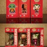 Bundle Funko Pop! DC Heroes #399 Martian Manhunter / Deathstroke #368 / The Joker #404 Vinyl Figure  - Funko Pop Figure