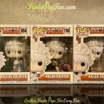 Bundle Funko Pop Animation Hunter X Hunter #654 Killua Zoldyck / #1156 Killua Zoldyck / #1317 Killua Zoldyck Vinyl Figure Bobblehead Vaulted Collectible With Protector Funko Pop Figure