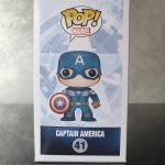 Funko Pop! Marvel Captain America #41 Vinyl Figure Bobblehead Vaulted Collectible With Protector - Funko Pop Figure