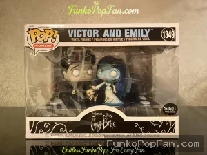 Movies #1349 Victor and Emily (Spirit Exclusive) Vinyl Figure Bobblehead Vaulted Collectible With Protector Funko Pop Figure
