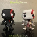 God of War Kratos #517 & Atreus #518 (Set) Vinyl Figure Bobblehead Vaulted Collectible With Protector Funko Pop Figure