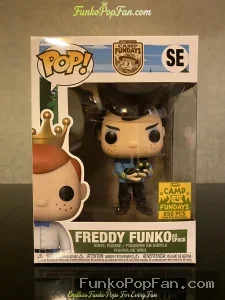 Camp Fundays #SE Freddy Funko as Spock (Limited Edition 850 PCS) Vinyl Figure Bobblehead Vaulted Collectible With Protector Funko Pop Figure