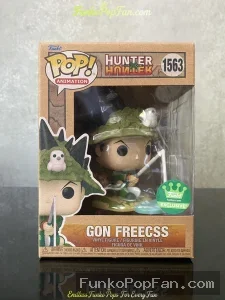 Animation Hunter x Hunter #1563 Gon Freecss (Funko Exclusive) Vinyl Figure Bobblehead Vaulted Collectible With Protector Funko Pop Figure
