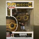 Rocks Migos #109 Quavo Vinyl Figure Bobblehead Vaulted Collectible With Protector Funko Pop Figure