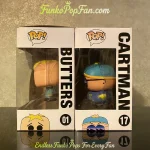 Bundle Funko Pop! South Park #01 Butters / #17 Cartman Vinyl Figure Bobblehead Vaulted Collectible W - Funko Pop Figure