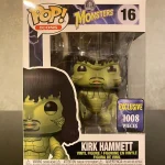 Icons Monsters #16 Kirk Hammett (Exclusive) 1008 pcs Vinyl Figure Bobblehead Vaulted Collectible With Protector Funko Pop Figure
