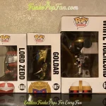 Bundle Funko Pop! Power Rangers Television #666 Lord Zedd / Goldar #697 / White Tigerzord #668 Vinyl - Funko Pop Figure