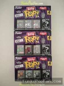 Bundle Funko Bitty Pop Nightmare Before Christmas 3 Full Sets X 4 Pack Jack Skellington Vinyl Figure Bobblehead Vaulted Collectible With Protector Funko Pop Figure