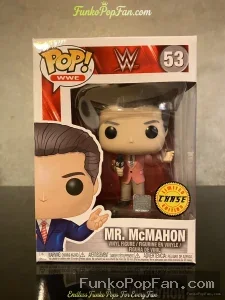 WWE WWE Icons #53 Mr. McMahon (Chase Variant) Vinyl Figure Bobblehead Vaulted Collectible With Protector Funko Pop Figure