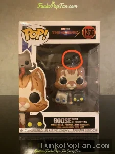 Marvel The Marvels #1266 Goose with Flerkittens Vinyl Figure Bobblehead Vaulted Collectible With Protector Funko Pop Figure