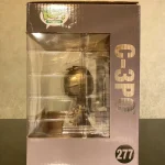 Funko Pop! Star Wars Deluxe #277 C-3PO Vinyl Figure Bobblehead Vaulted Collectible With Protector - Funko Pop Figure