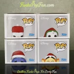 Bundle Funko Pop #1127/#1128/#1129/#1130 Disney Christmas Daisy Duck / Donald Duck / Eeyore / Tigger - Funko Pop Figure