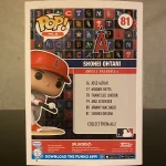 Funko Pop! MLB Los Angeles Angels #81 Shohei Ohtani Vinyl Figure Bobblehead Vaulted Collectible With - Funko Pop Figure