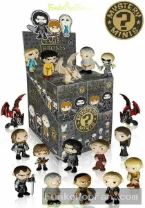 Bundle 17 pcs Full Set Sealed Case Funko Game of Thrones Mystery Minis #1-12 Vinyl Figure Bobblehead Vaulted Collectible With Protector Funko Pop Figure