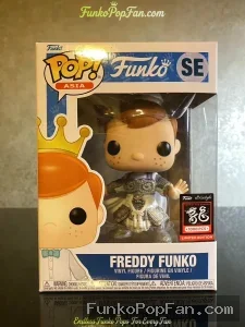 UNRELEASED Asia Freddy Funko as Zhao Yun 1000 Pcs Vinyl Figure Bobblehead Vaulted Collectible With Protector Funko Pop Figure