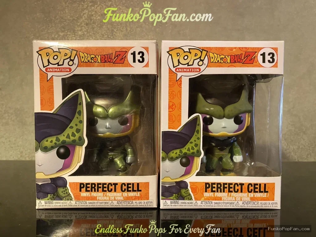 Dragon Ball Z Animation #13 Perfect Cell Vinyl Figure Bobblehead Vaulted Collectible With Protector Funko Pop Figure