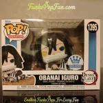 Animation Demon Slayer #1395 Obanai Iguro (Funko Exclusive) Vinyl Figure Bobblehead Vaulted Collectible With Protector Funko Pop Figure