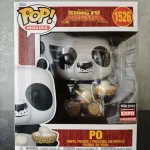 Movies Kung Fu Panda #1526 Po Vinyl Figure Bobblehead Vaulted Collectible With Protector Funko Pop Figure