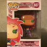 Television Teen Titans Go! #607 Starfire Vinyl Figure Bobblehead Vaulted Collectible With Protector Funko Pop Figure