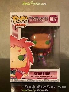 Television Teen Titans Go! #607 Starfire Vinyl Figure Bobblehead Vaulted Collectible With Protector Funko Pop Figure