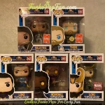 Bundle Funko Pop! Marvel Thor Ragnarok #333 Valkyrie / #335 Thor (Convention Exclusive) Vinyl Figure Bobblehead Vaulted Collectible With Protector Funko Pop Figure