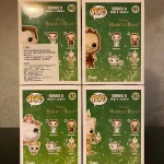 Bundle Funko Pop! Disney Beauty and the Beast #90 Peasant Belle / Cogsworth #91 / Mrs. Potts & Chip  - Funko Pop Figure