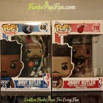 NBA Basketball Fundays Prototype Jimmy Butler Lot of 2 #48 Minnesota Timberwolves + #119 Miami Heat (2025) Vinyl Figure Bobblehead Vaulted Collectible With Protector Funko Pop Figure