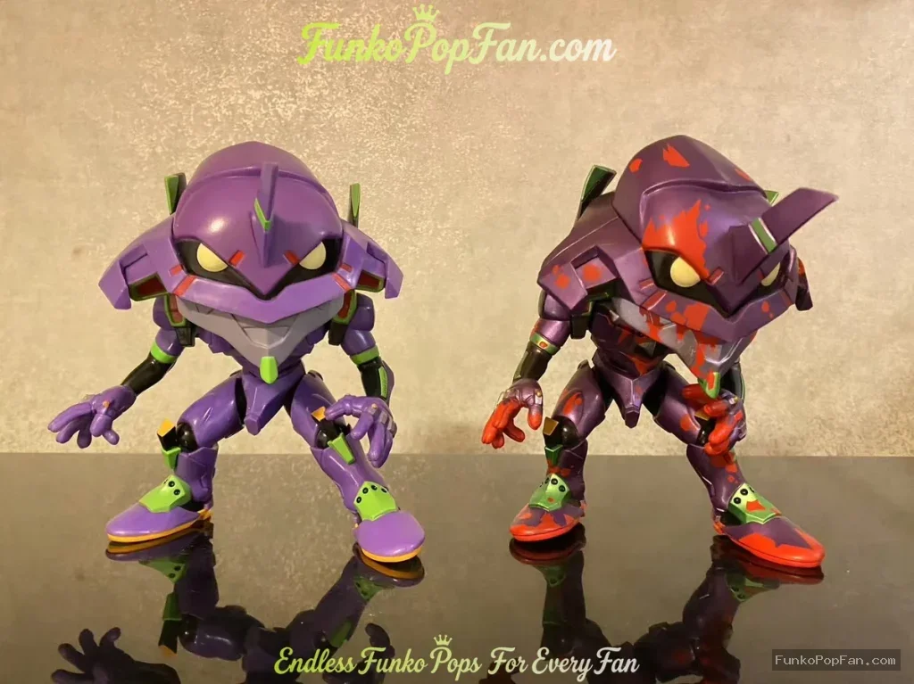 Neon Genesis Evangelion Unit-01 #632 (Purple Red) Vinyl Figure Bobblehead Vaulted Collectible With Protector Funko Pop Figure