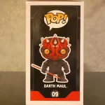 Funko Pop! Star Wars #09 Darth Maul Vinyl Figure Bobblehead Vaulted Collectible With Protector - Funko Pop Figure
