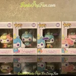 Bundle Funko Pop! Hello Kitty and Friends Complete Set of 4 #58 Hello Kitty / #59 Cinnamoroll / #60 Pochacco / #61 My Melody Vinyl Figure Bobblehead Vaulted Collectible With Protector Funko Pop Figure