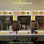 NBA Los Angeles Lakers #66 Lebron James / #90 Lebron James / #172 Lebron James Vinyl Figure Bobblehead Vaulted Collectible With Protector Funko Pop Figure