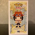 Funko Pop! One Piece One Piece #100 Portgas D. Ace Vinyl Figure Bobblehead Vaulted Collectible With  - Funko Pop Figure