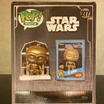 Funko Pop! Star Wars Deluxe #277 C-3PO Vinyl Figure Bobblehead Vaulted Collectible With Protector - Funko Pop Figure