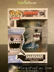 Television Sharknado #134 Sharknado (SDCC 2014 Exclusive, 2500) Vinyl Figure Bobblehead Vaulted Collectible With Protector Funko Pop Figure