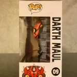 Funko Pop! Star Wars #09 Darth Maul Vinyl Figure Bobblehead Vaulted Collectible With Protector - Funko Pop Figure