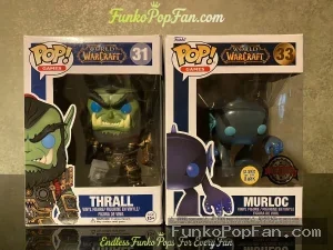 Games World of Warcraft #31 Thrall Vinyl Figure Bobblehead Vaulted Collectible With Protector Funko Pop Figure